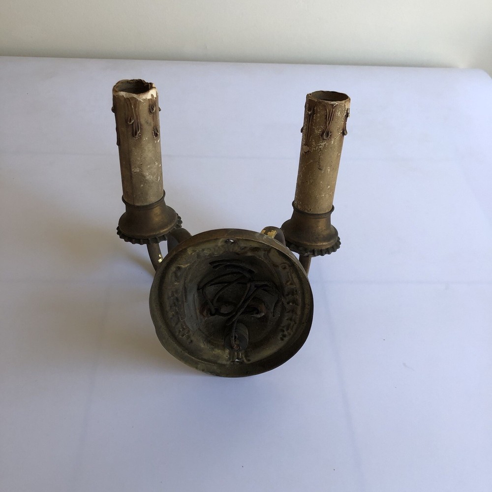 ANTIQUE VINTAGE SCONCE LIGHT FIXTURE ORIGINAL Lighting