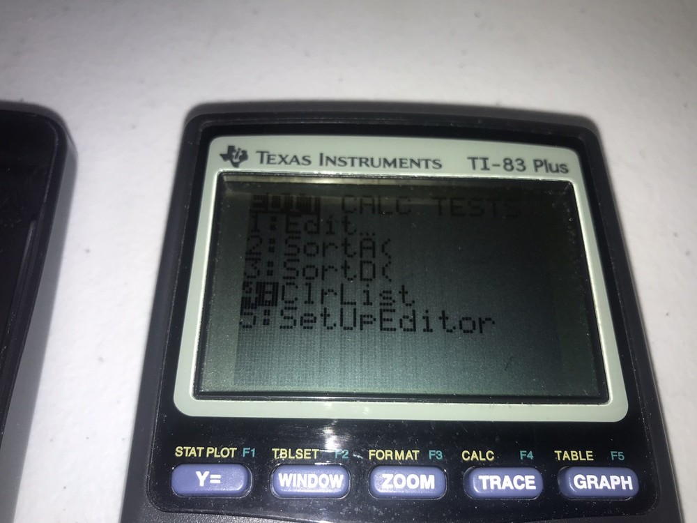 Ti 83 Plus Texas Instruments Calculator With Cover Statistics Calculus Tested
