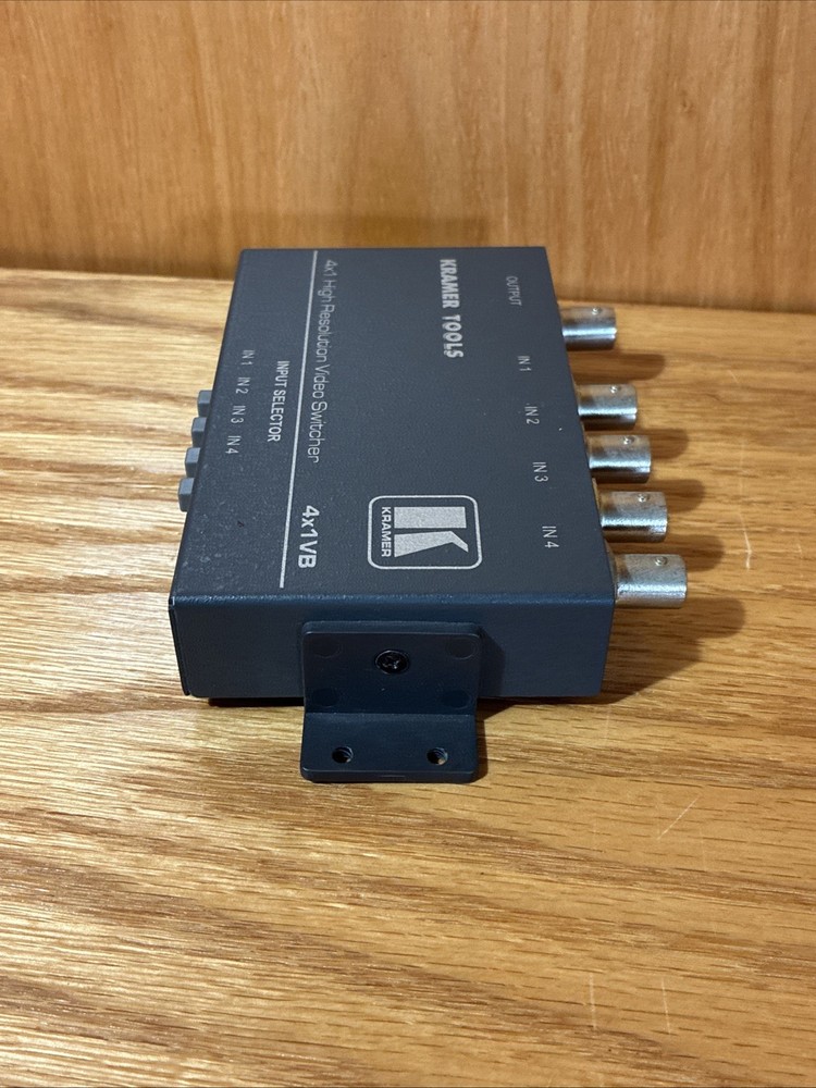 Kramer 4x1VB high-resolution Video Switcher Tested Working (4A)
