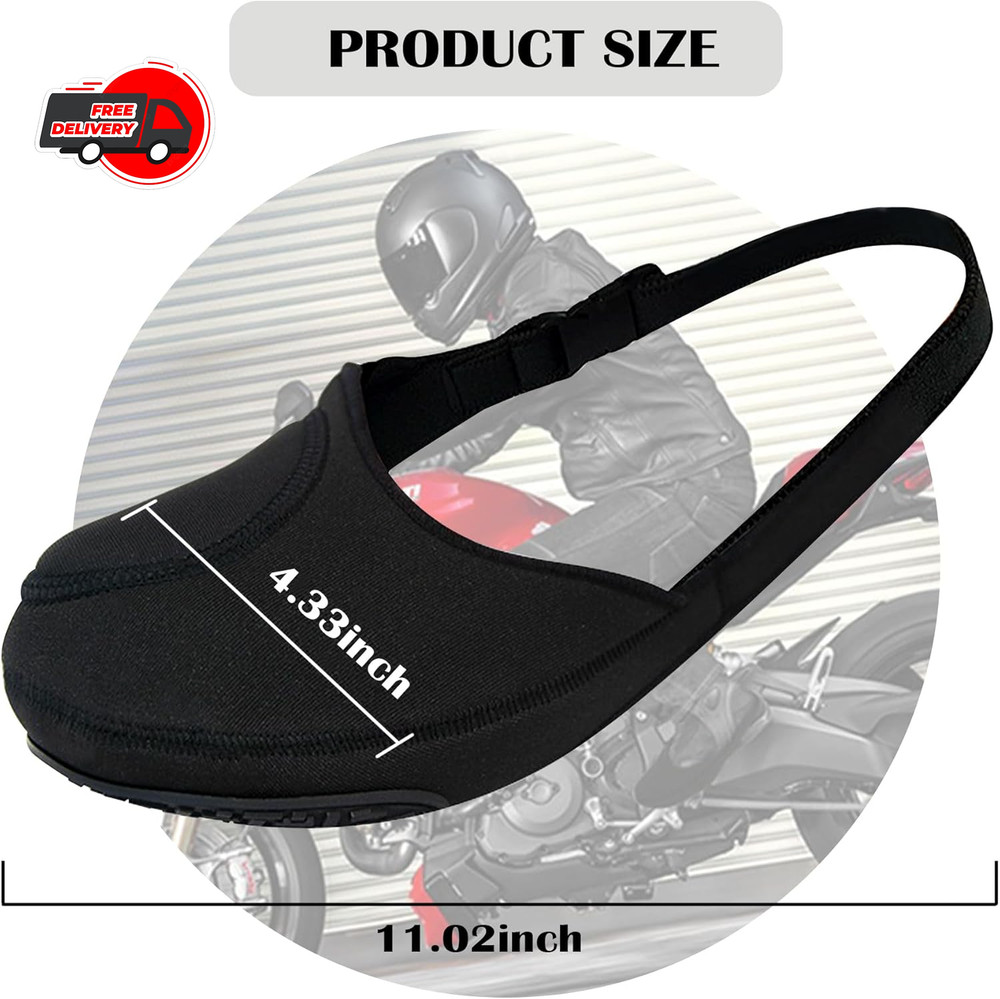 Motorcycle Shoe Protector,Anti-Slip Shifter Protector Keeps...