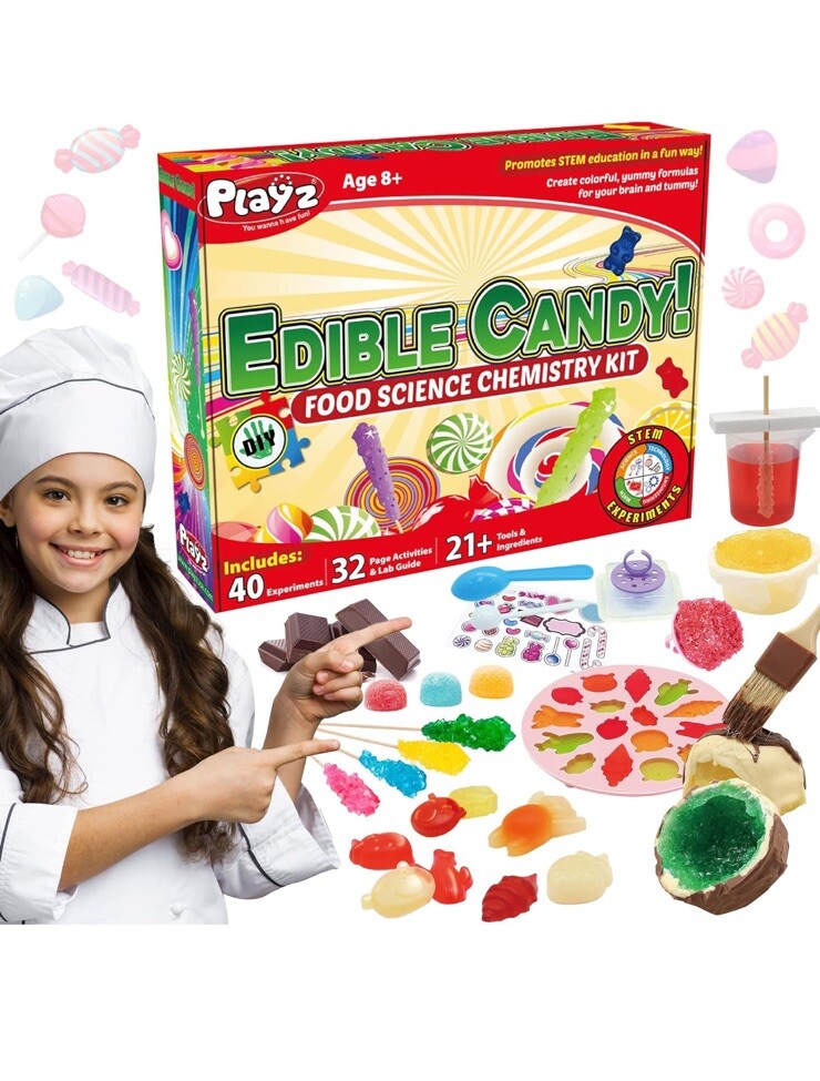 Playz Edible Candy Making Science Kit
