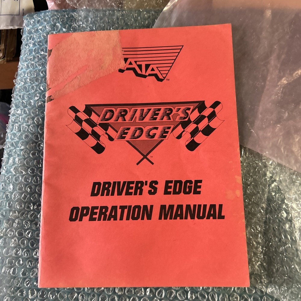 DRIVERS EDGE STRATA    video game manual
