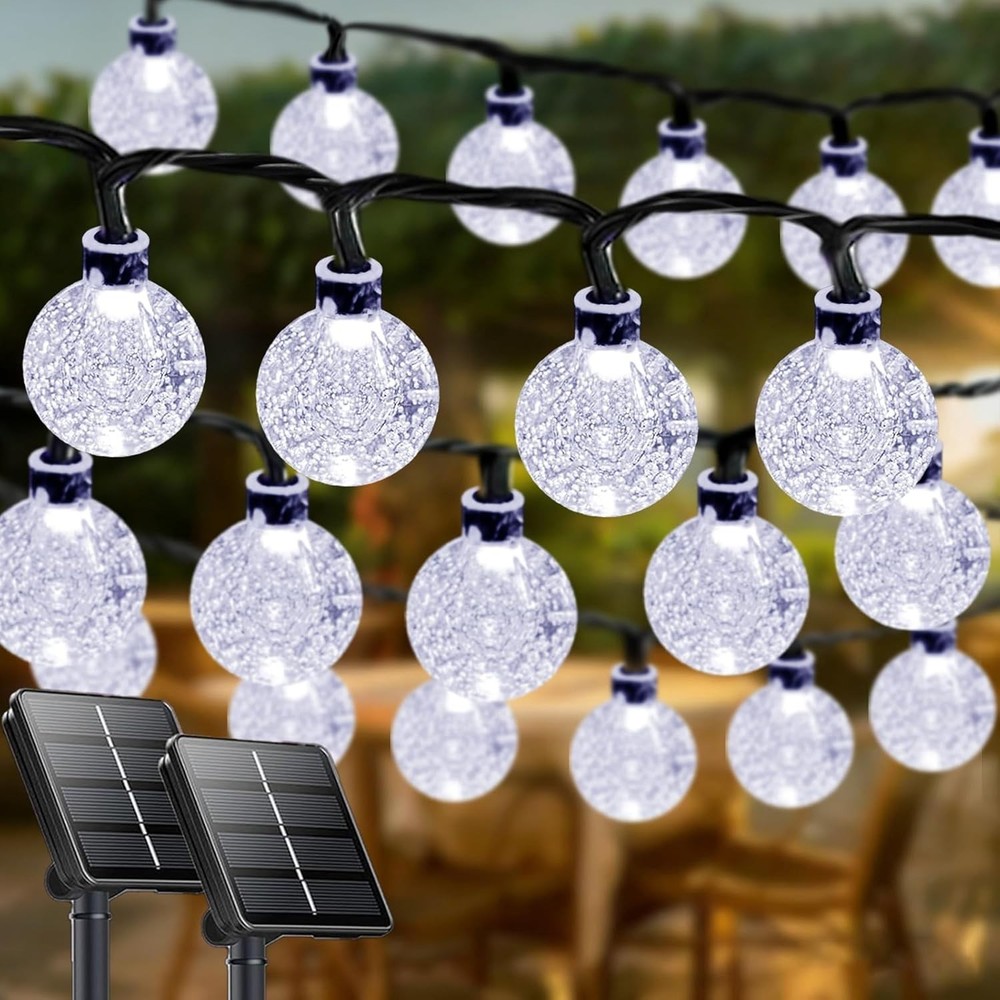 Energy Efficient Outdoor String Lights - 2 Pack