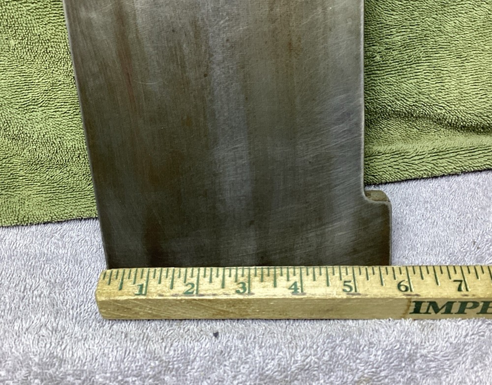 VTG. DELTA/ROCKWELL 4” JOINTER RIGHT SIDE TABLE