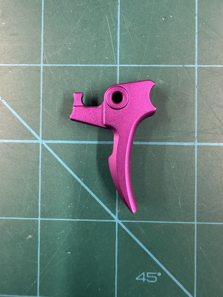 OEM Planet Eclipse EMEK (EMF) trigger. Purple. RARE.