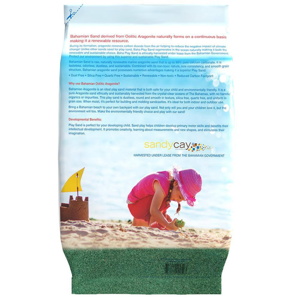 20 Lbs. Baha Play Sand - Palm Green