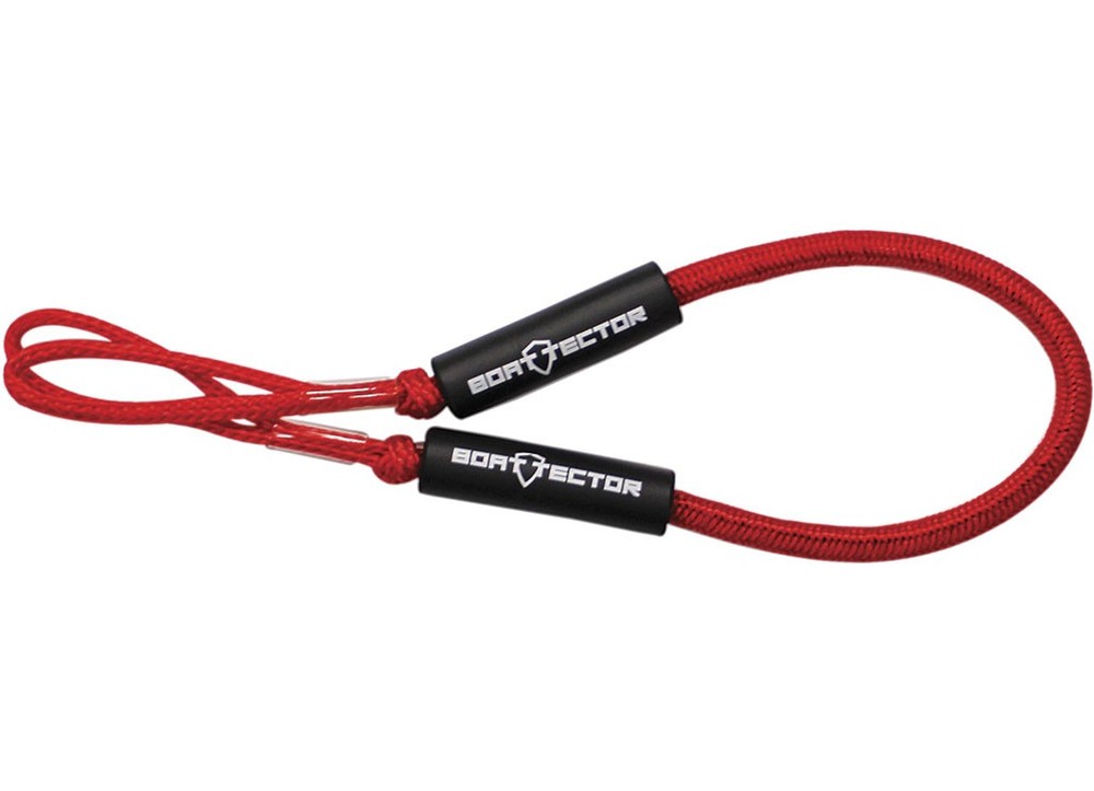 Extreme Max 3006.3075 BoatTector Bungee Dock Line Value 2-Pack - 8', Red
