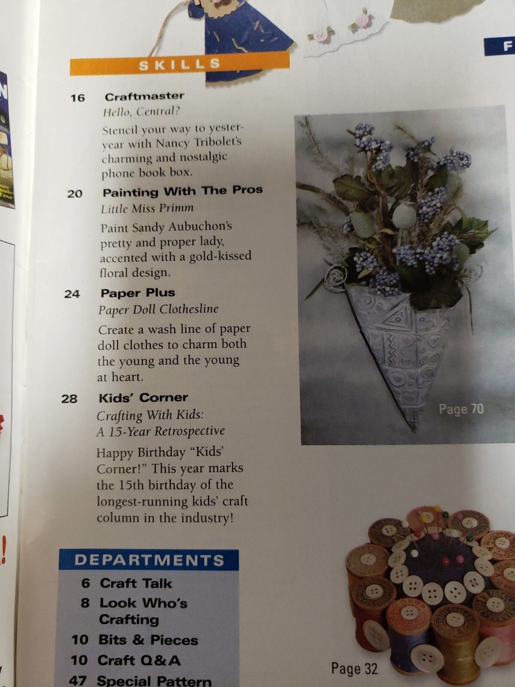 Crafts Magazine September 2000