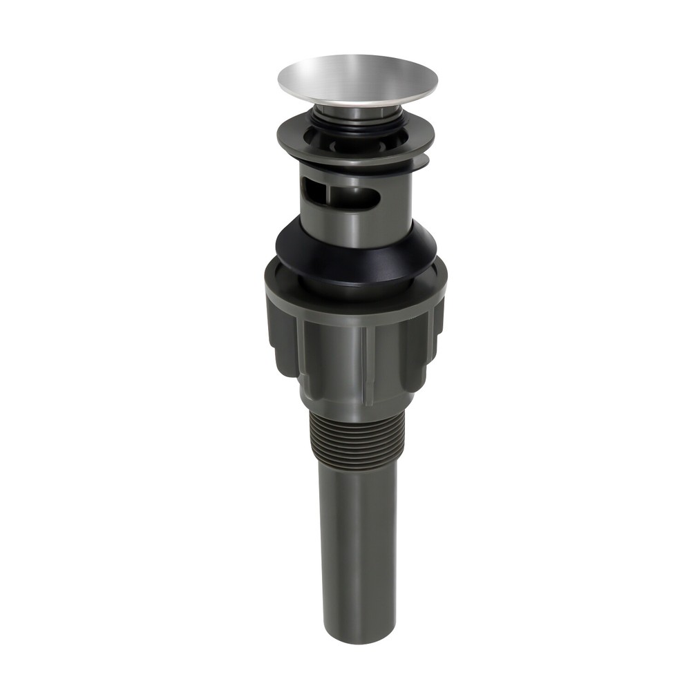 Bathroom Sink Pop-Up Drain Assembly with Overflow for vanity, Chrome