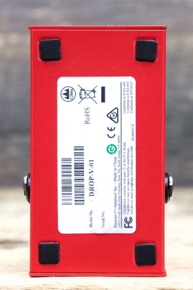 DigiTech Drop Polyphonic Drop Tune Algorithm Advanced Pitch-Shifter Effect Pedal