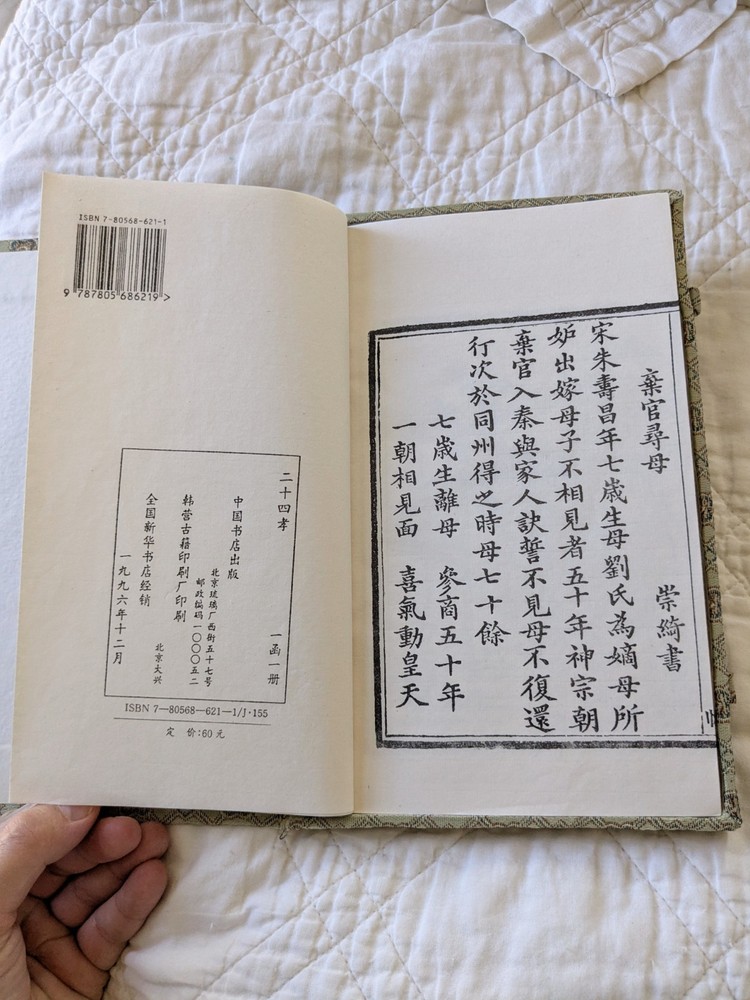 Vintage Chinese Book Calligraphy