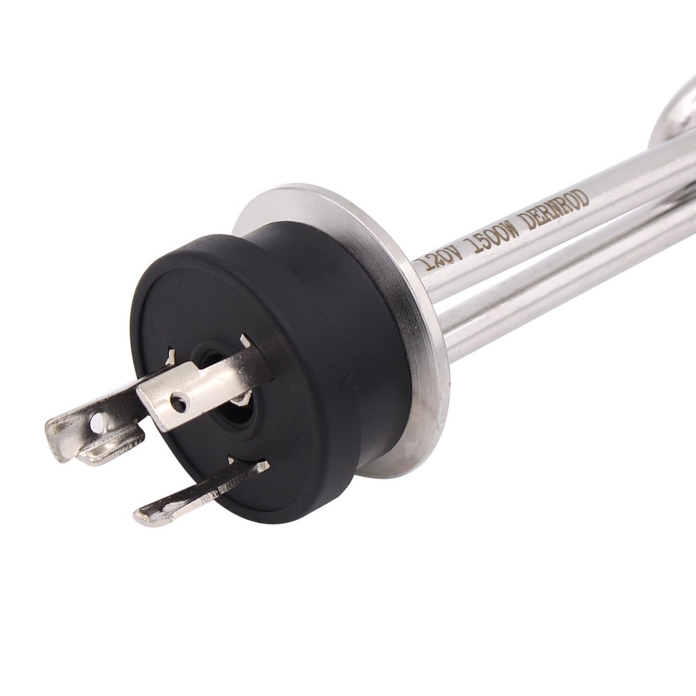 120V 1500W Tri-clamp Foldback Heating Element Stainless Steel Immersion Water...