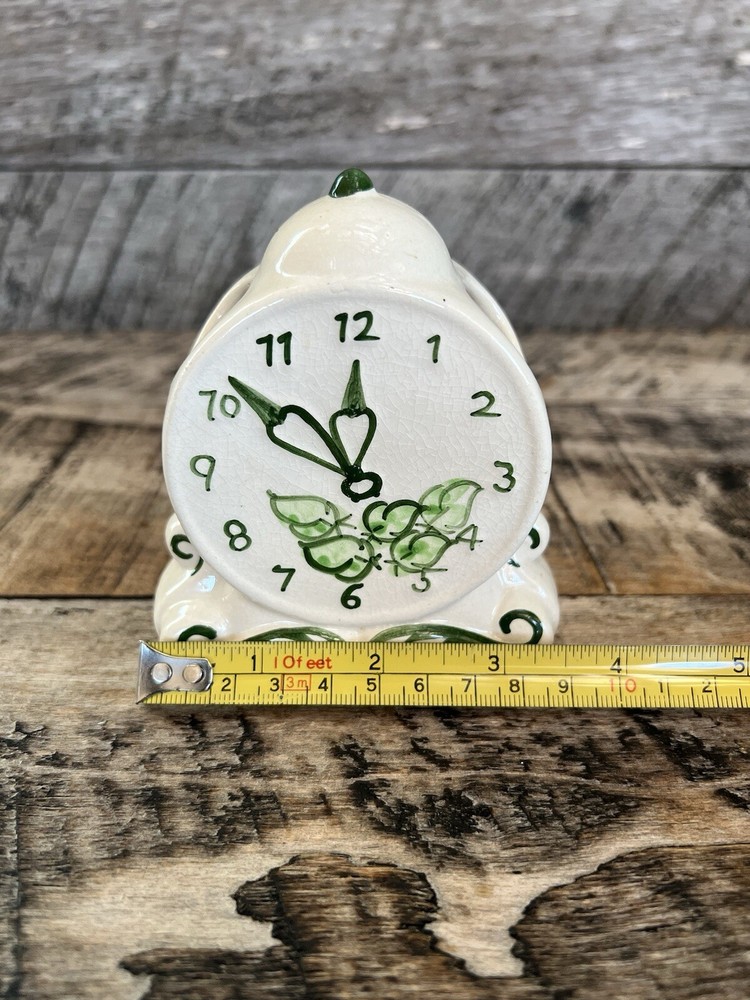 Faux Decoative Ceramic Clock Organizer Home Decor Office Decor