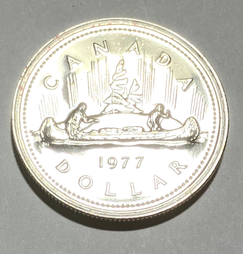 1977 Canada Nickel Dollar - PL64- Possible DDR