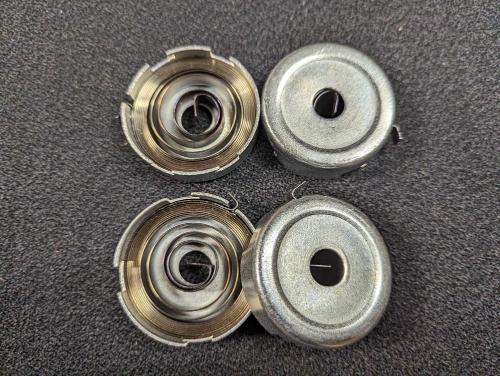 DELTA DP-220 DRILL PRESS QUILL RETURN SPRING AND CUP ASSEMBLY