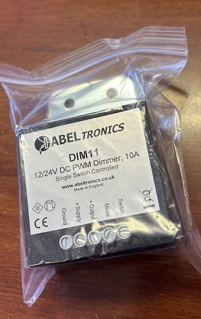 ABELTRONICS DIM11 SINGLE SWITCH ONE TOUCH LED DIMMER