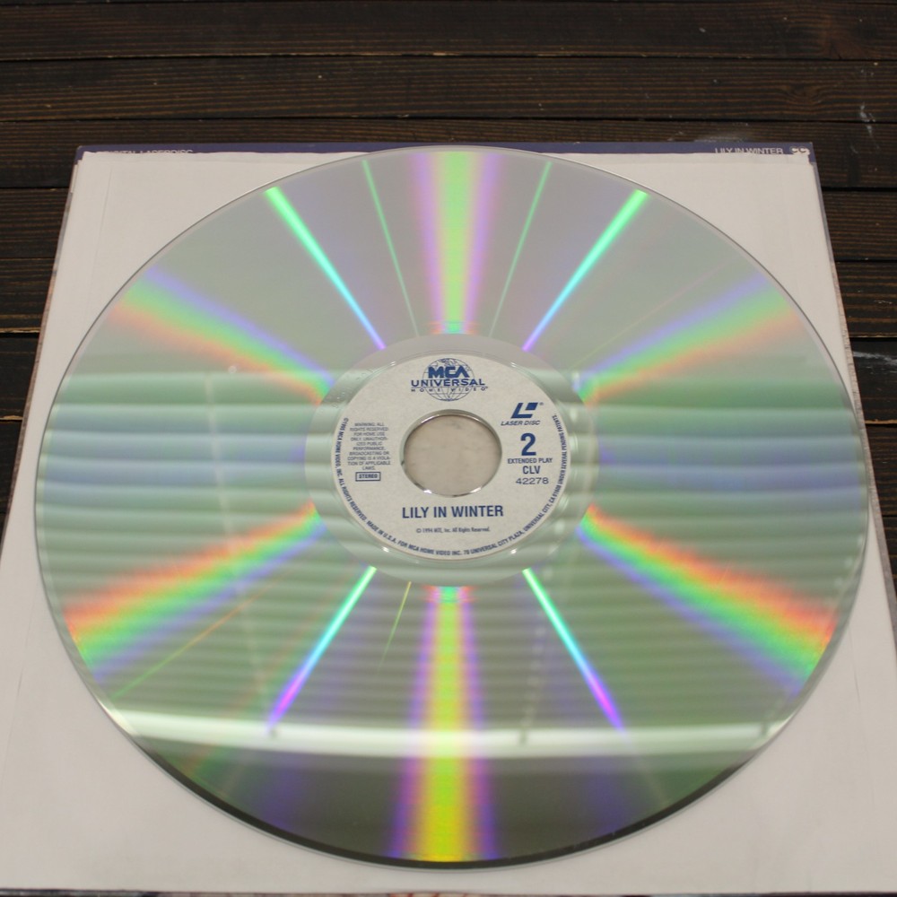 Lily in Winter (1994 LASERDISC) Natalie Cole