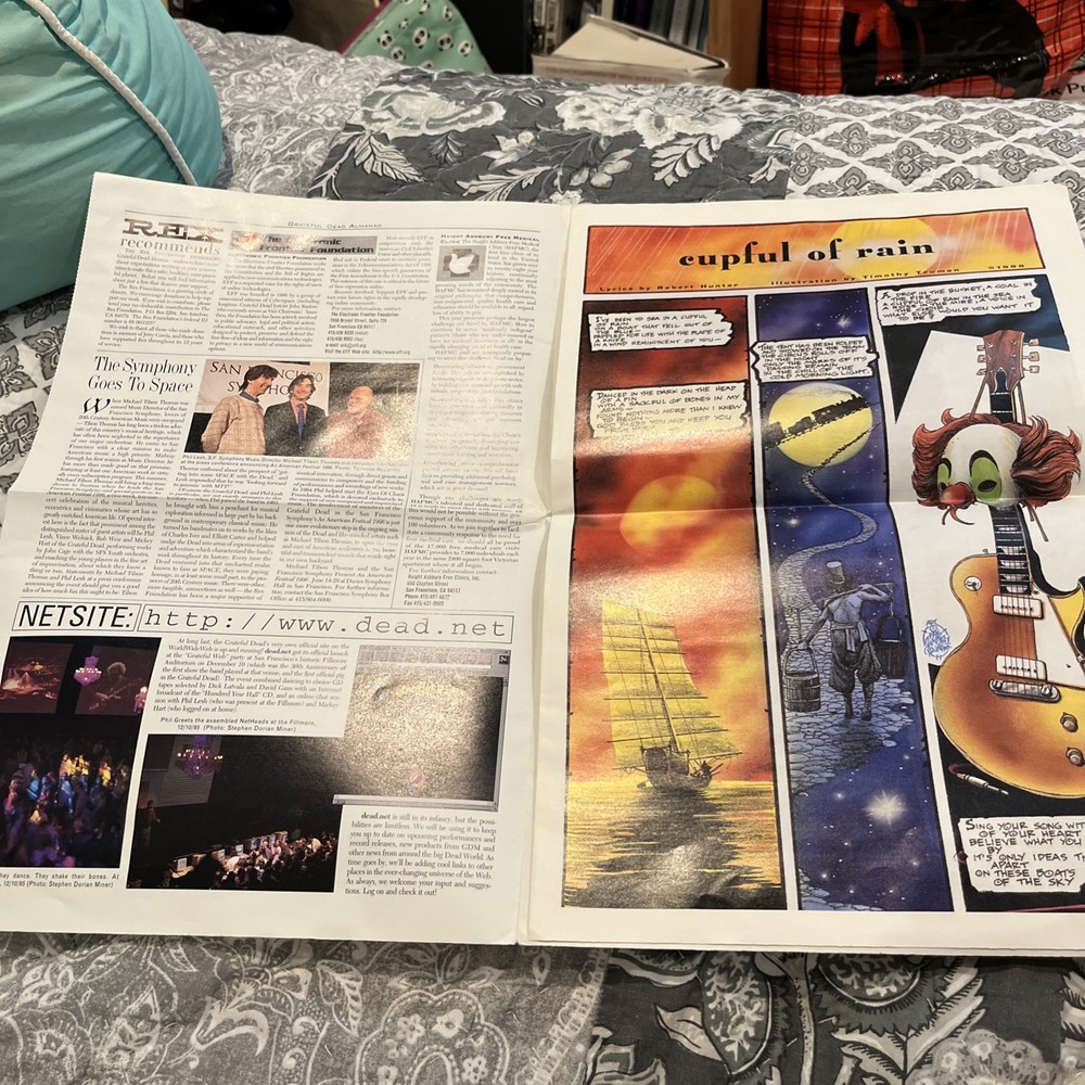 Grateful Dead Almanac Winter/ Spring Issue Volume 3 Number 2