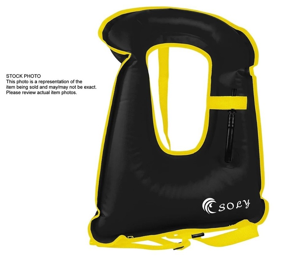 Soly Inflatable Snorkel Vest