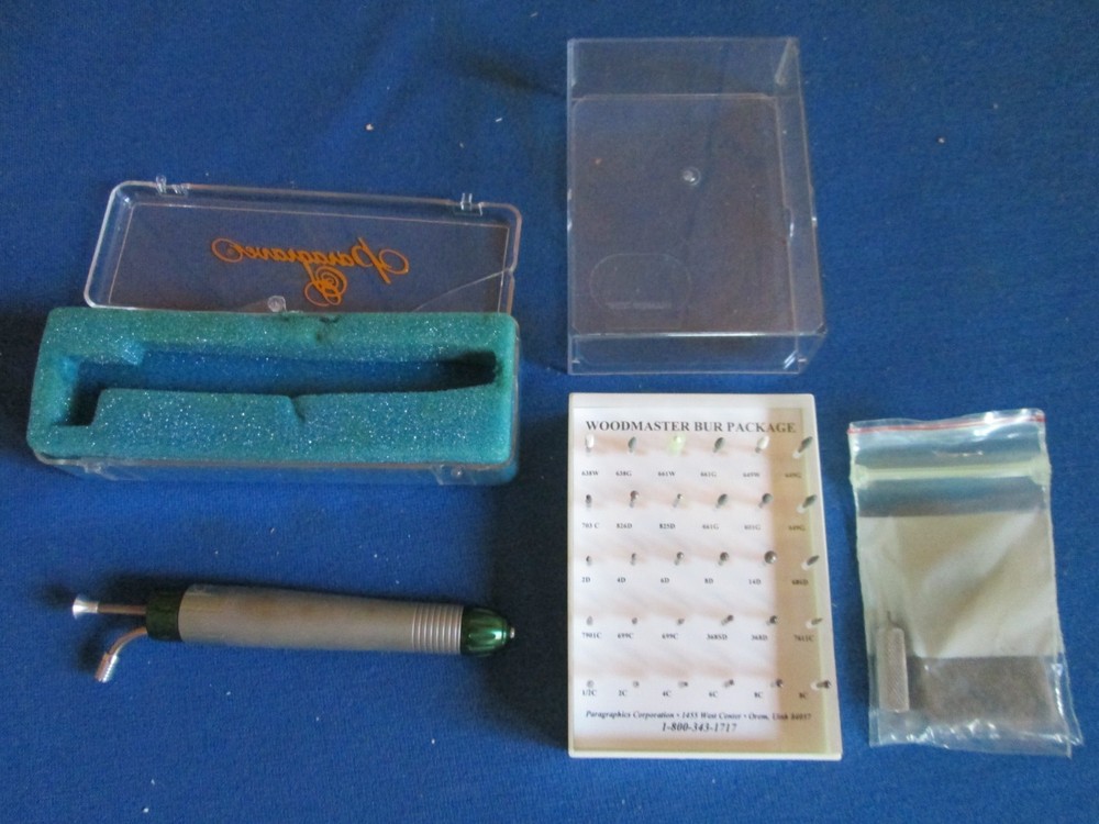 Paragrave Paragraphics Woodmasters Kit Engraver System