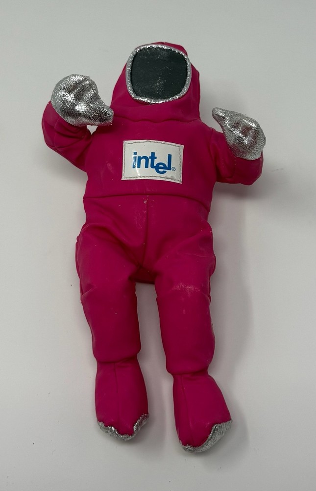 Intel Pink Spaceman / Bunny People Plush