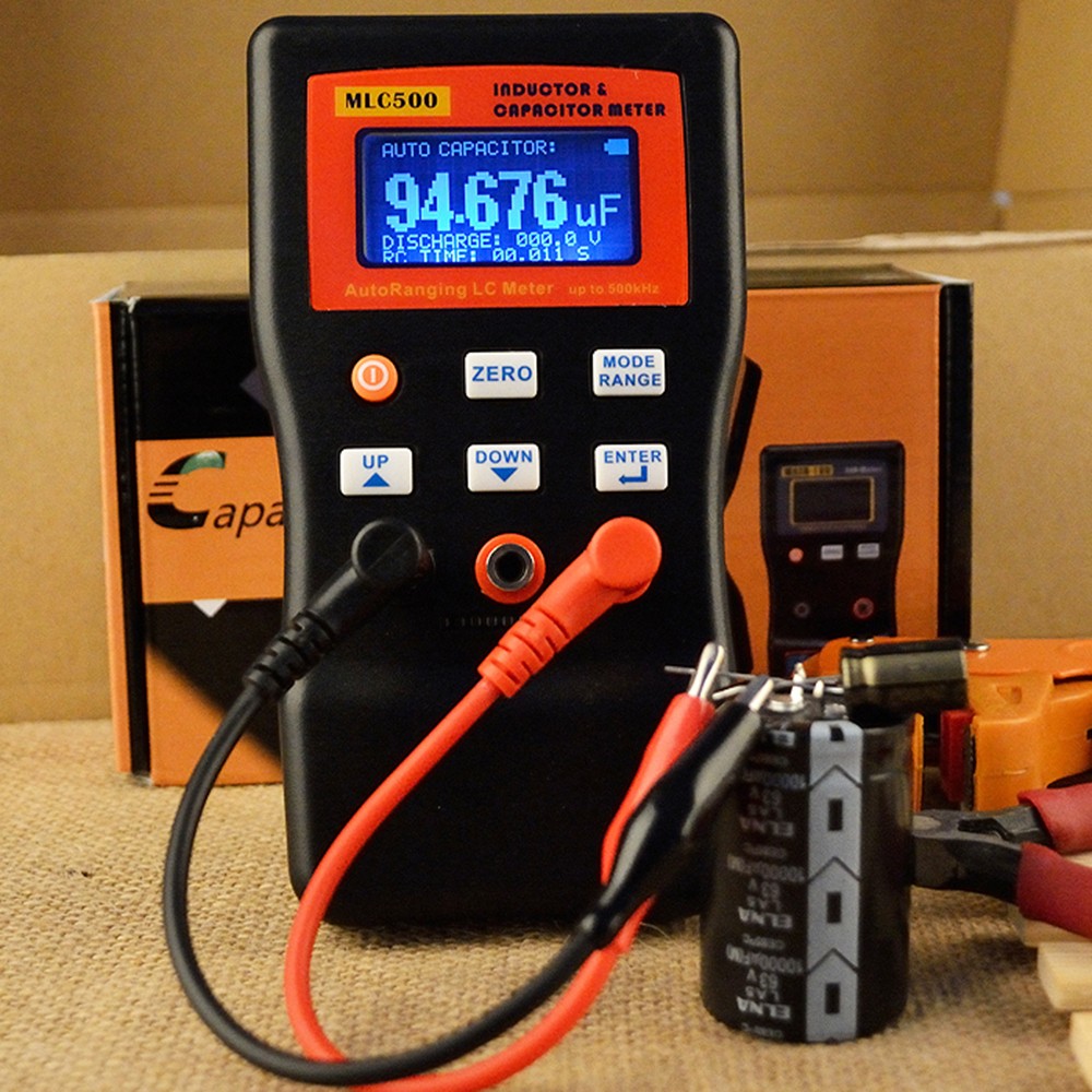 MLC500 Automatic Range Capacitance Inductance Meter Digital Capacitance Tester