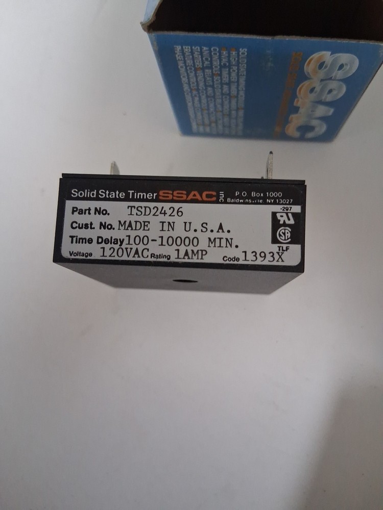 SSAC TSD2426 Solid State Timer 139X