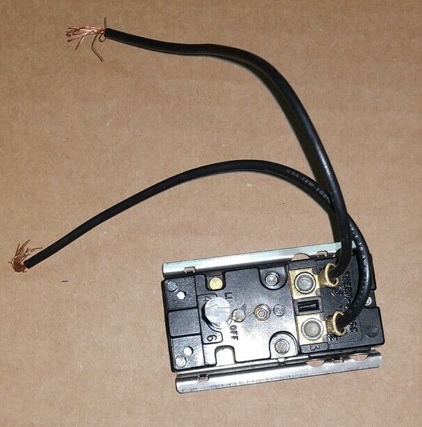 Therm-O-Disc Thermostat Control 58T2V