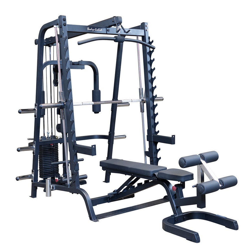 Body-Solid Series 7 Smith Machine Gym Package GS348BP4