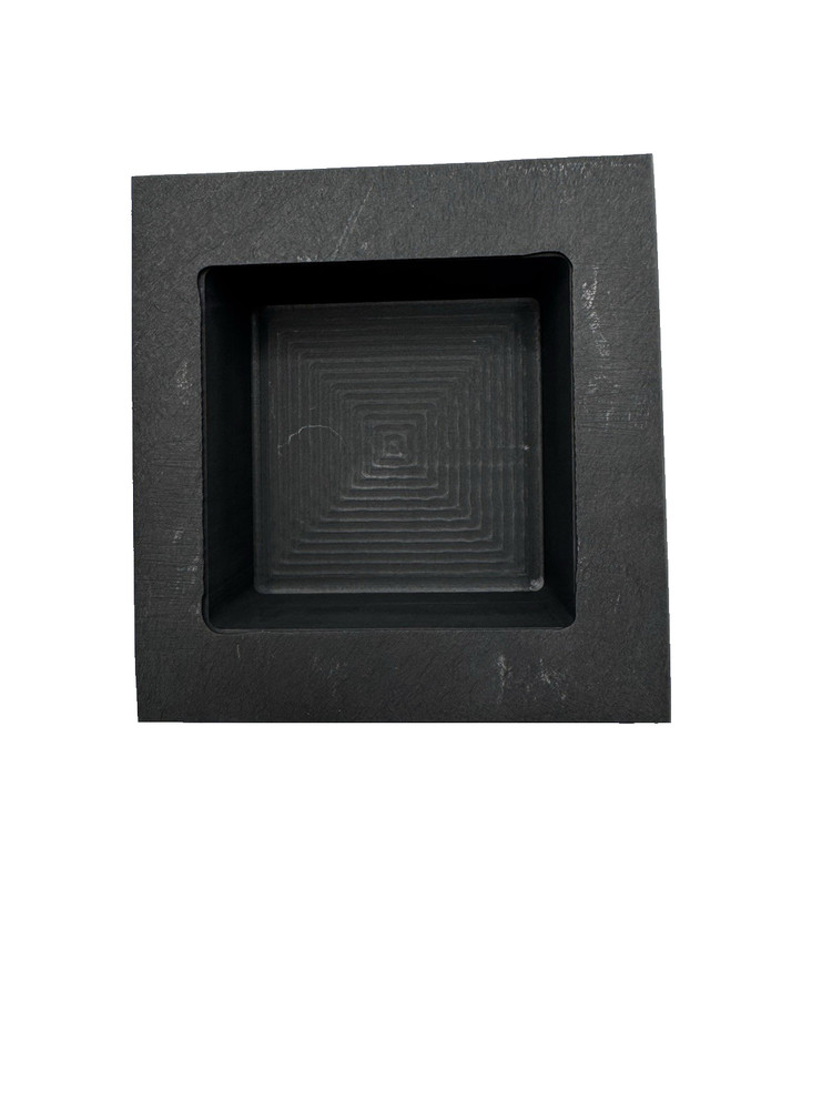 15 oz Square Graphite Gold Ingot Mold for Gold & Silver Casting