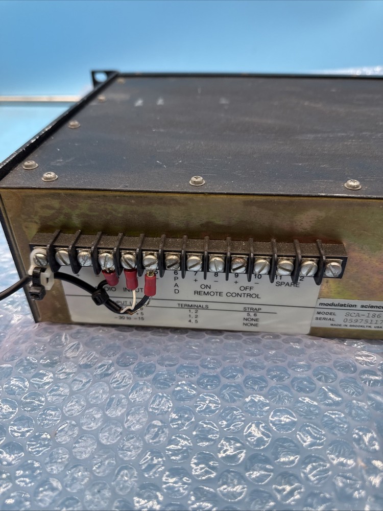 Modulation Sciences SCA-186 SIDEKICK Audio Subcarrier Generator