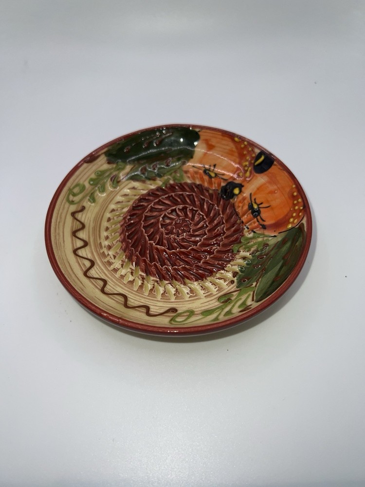 Hand-painted ceramic garlic grater