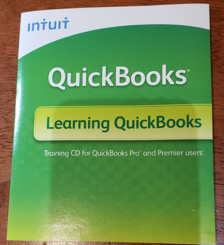 Intuit Learning QuickBooks for Windows 2012 Learning Training CD Software