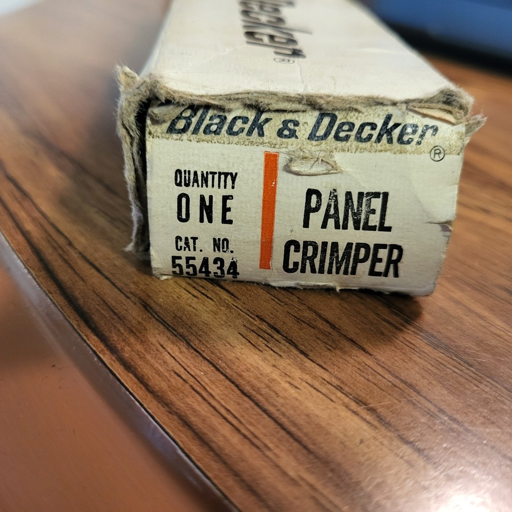 BLACK & DECKER PANEL CRIMPER #55434