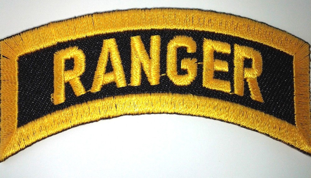 RANGER (3") Military Rocker Patch  P2144 E