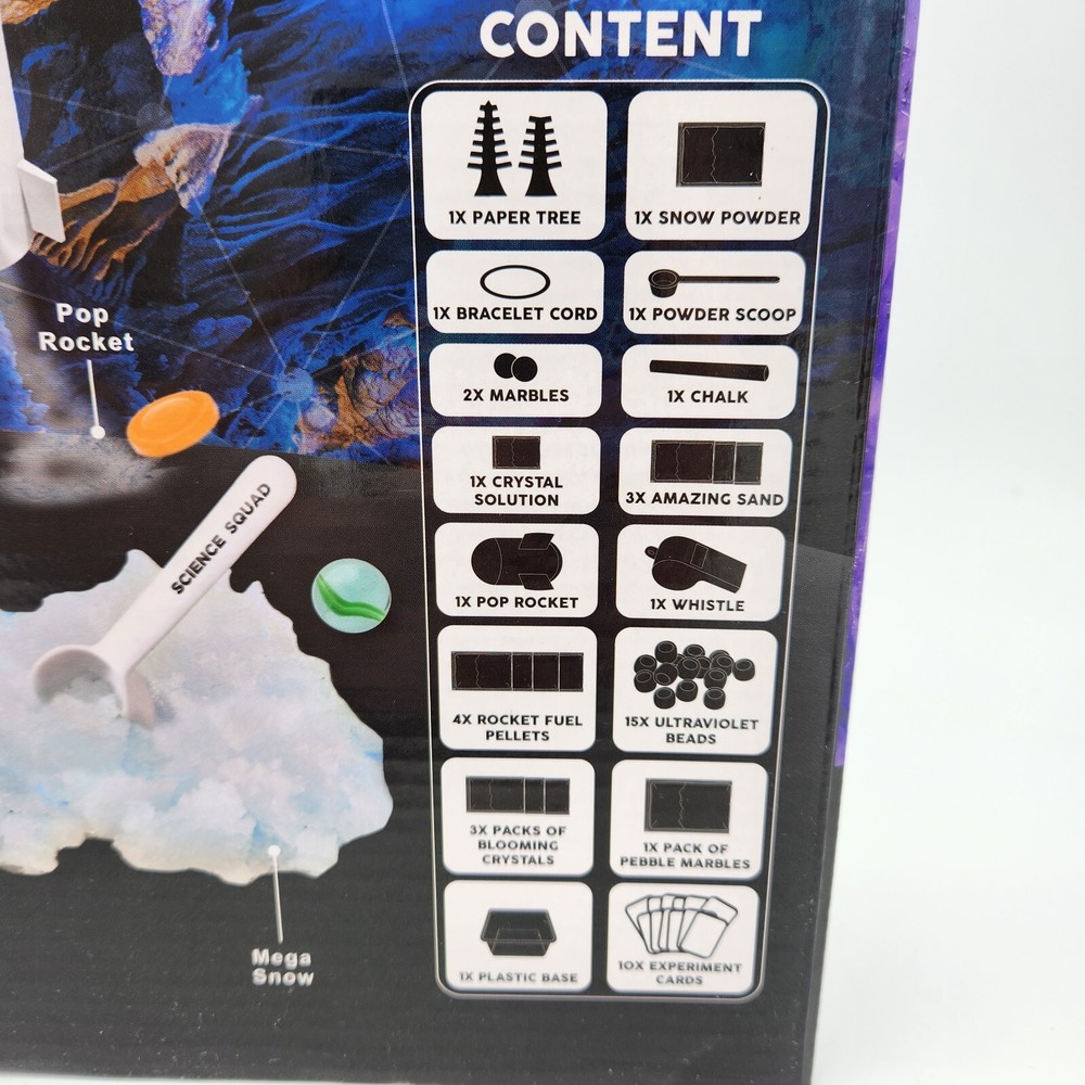 Science Squad 10 In 1 Experiment Kit Create And Discover Fun Science New