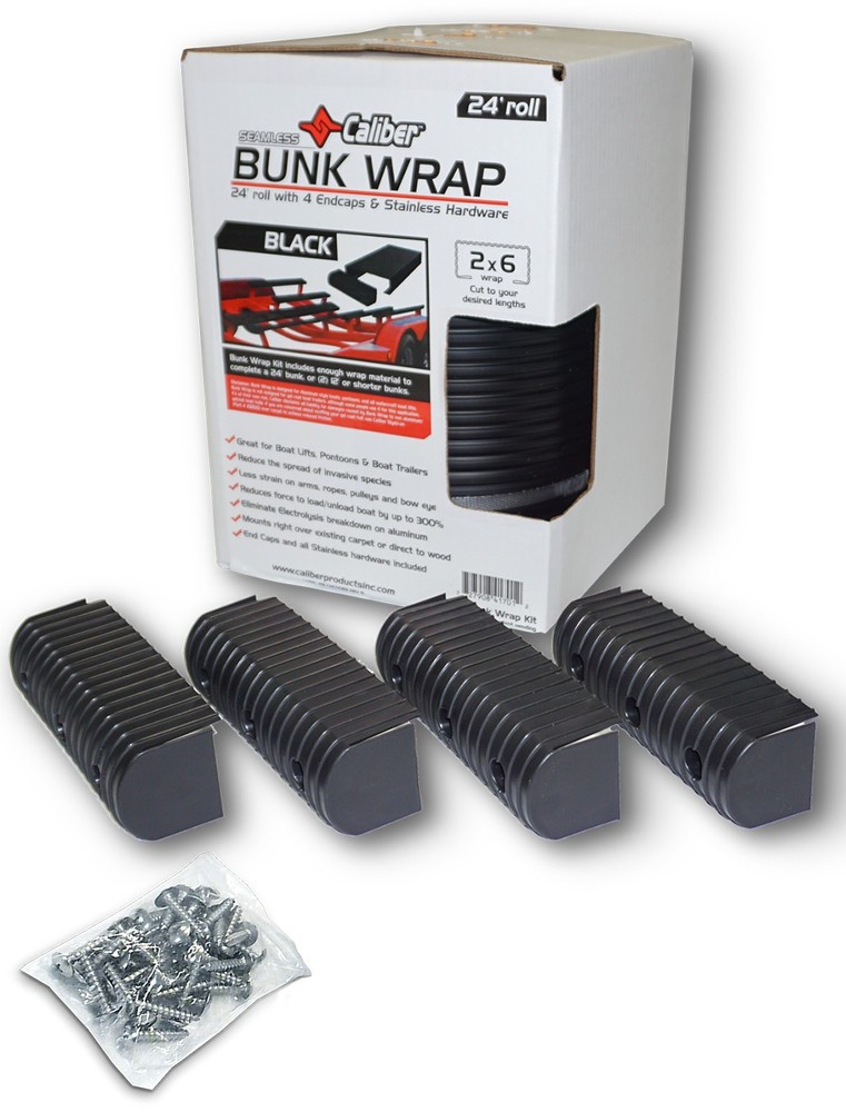 Caliber Bunk Wrap 2"X6"X 16FT Black 23052-BK