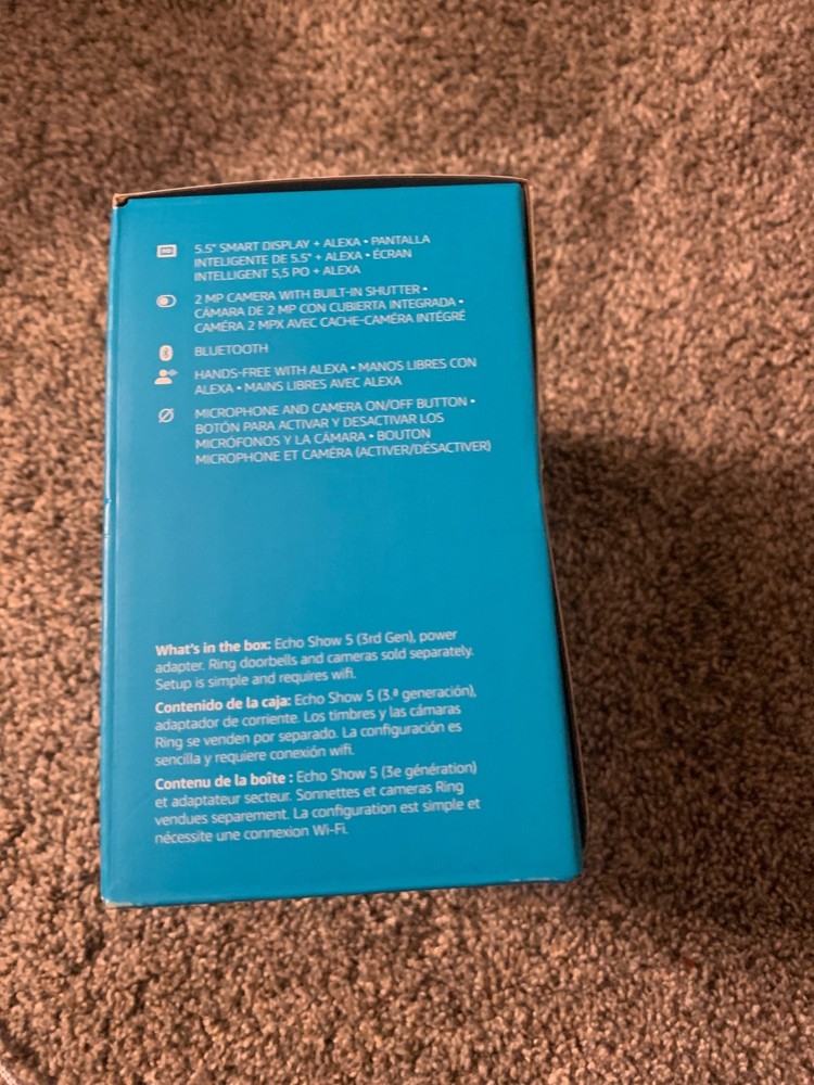 alexa echo show 5 (3rd gen)