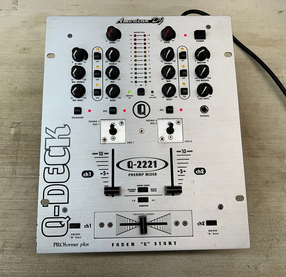 American DJ Mixer Q-221
