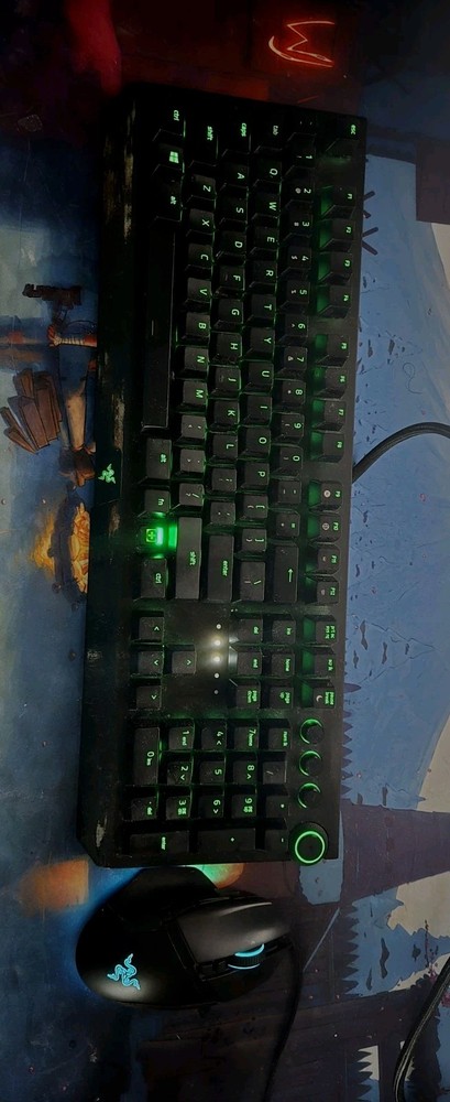 Razer BlackWidow Elite Keyboard, Basilisk V3 Mouse, Firefly Mat Gaming Bundle