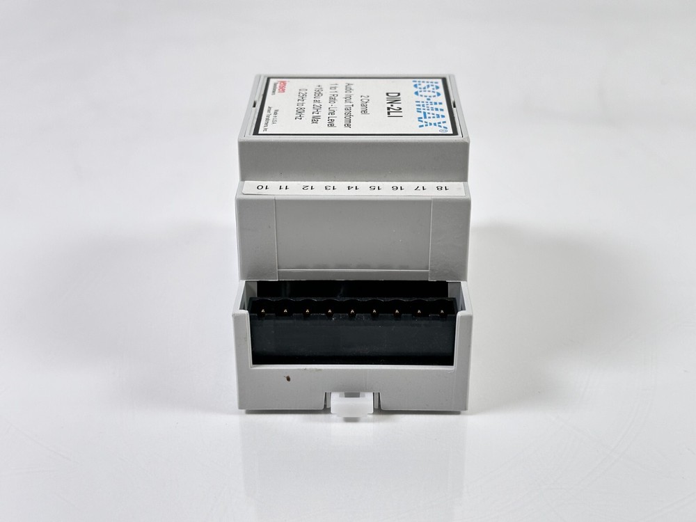 Jensen Transformers Iso-Max DIN-2LI - 2-Channel Line-Input Isolator (DIN Rail)