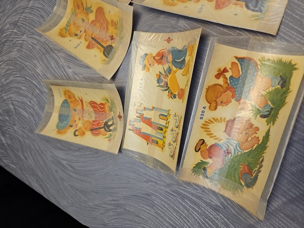 9 vtg duro Decorative Transfers #14