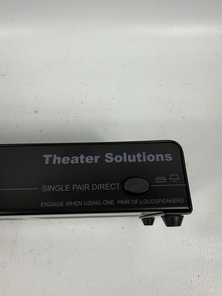 Theater Solutions TS6 Dual Input 6 Zone 12 Speaker Selector Box Volume Controls