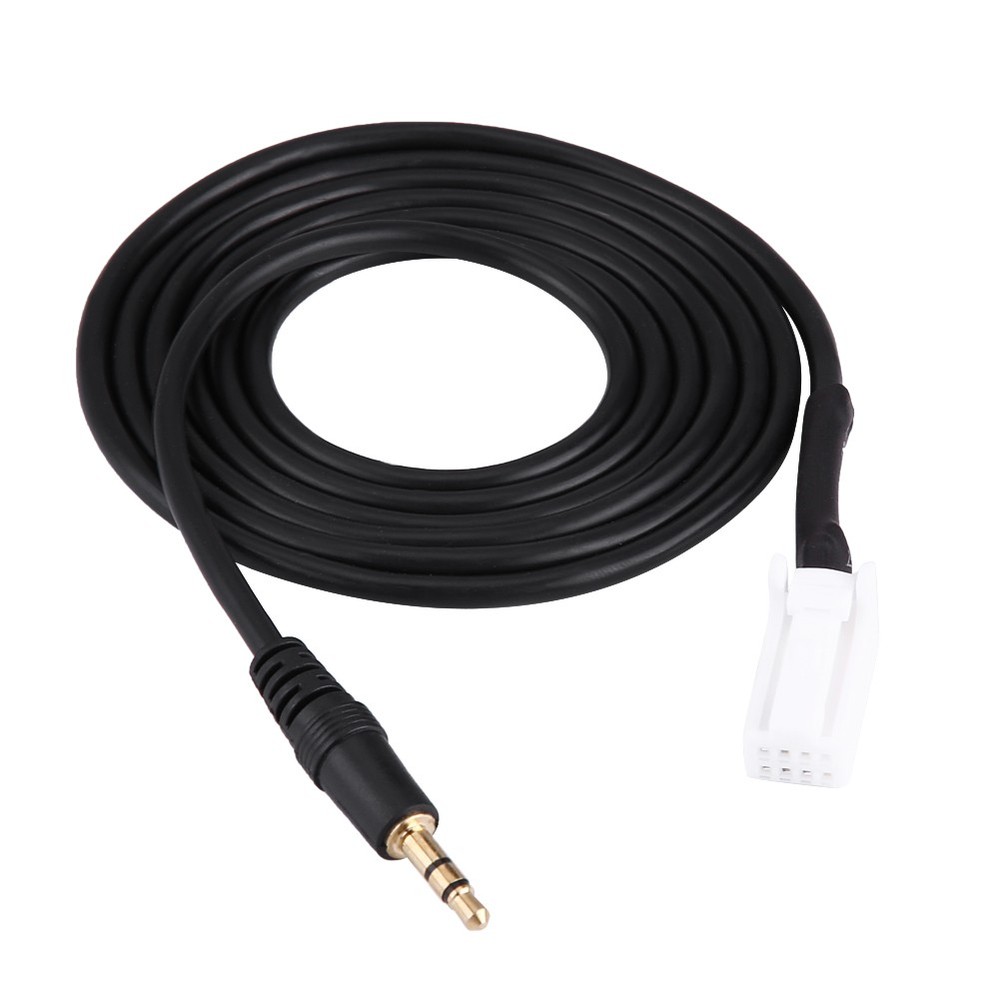 Car Audio AUX Input Cable Adapter 8pin Plug 3.5mm Jack For Swift