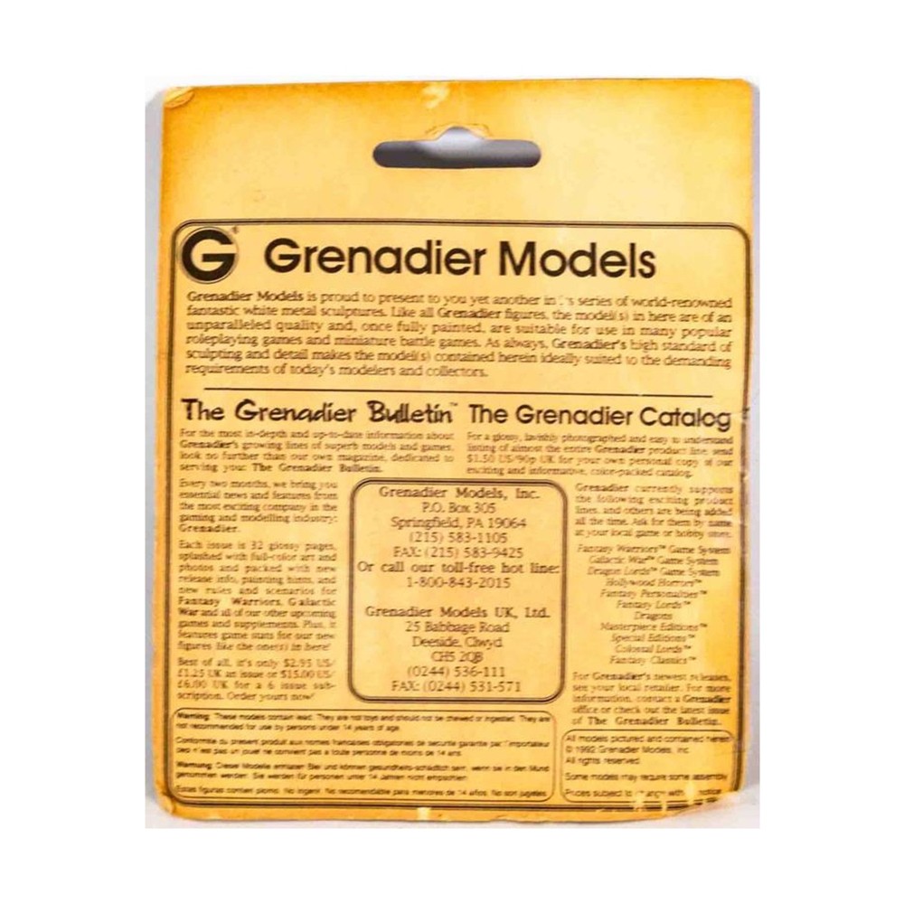 Grenadier Fantasy Mini Elementals #2 - Wind & Fire Pack New
