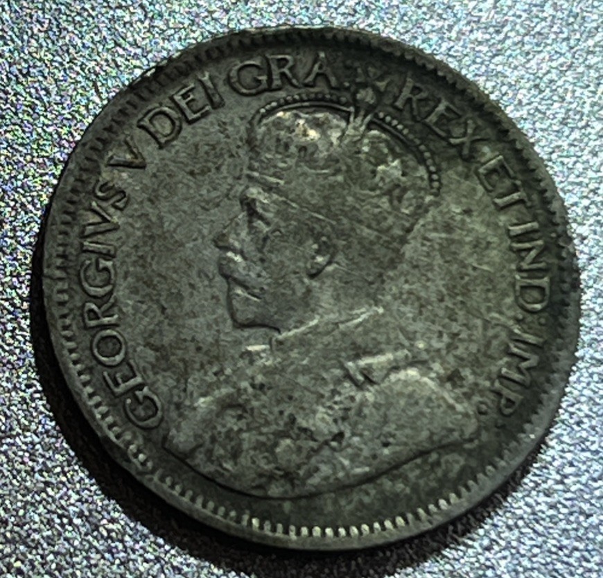 1928 Canadian Dime - 80% silver
