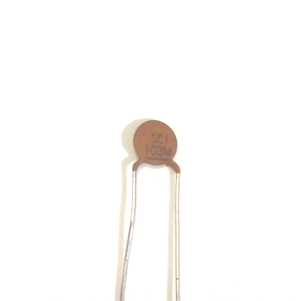 3 pcs.Ceramic Capacitors. 10nF, (10 nF), 100V Y5V