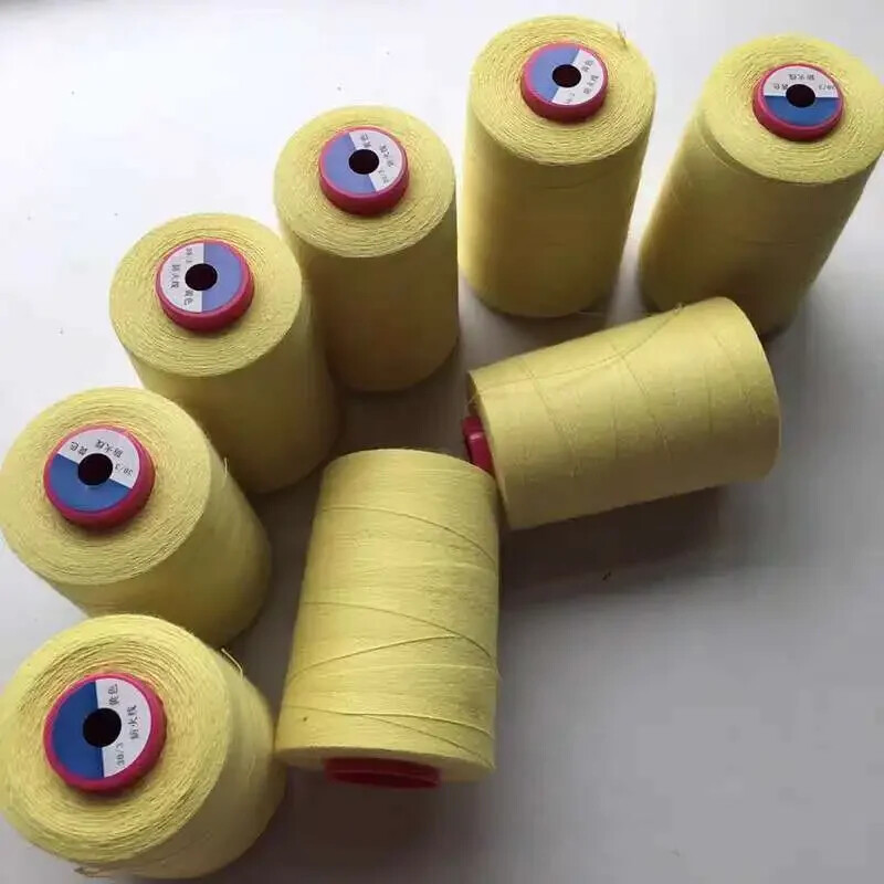 Aramid Flame Retardant Sewing Thread Fireproof Thread Temperature Resistance