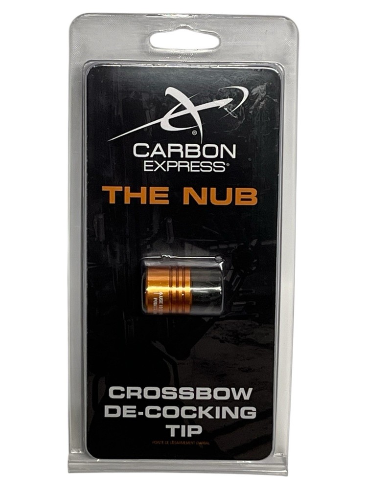 2 CARBON EXPRESS The Nub Crossbow De-Cocking Tip Point Hunting