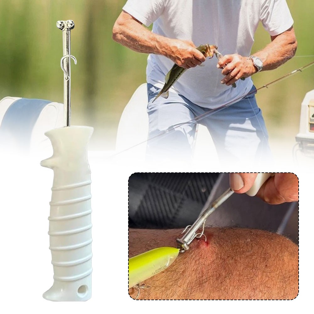 Quick Release Fishhook Extractor, Human Fish Hook Remover Tool HOT
